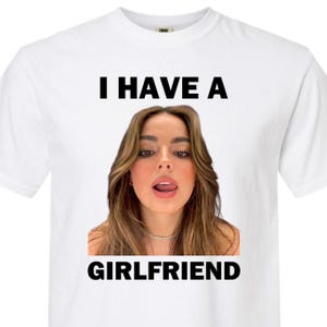 I Have a Girlfriend Comfort Colors Shirt, Custom Shirt, I Love My Cougar Girlfriend Tee, Boyfriend Gift, I Heart My Cougar, Valentines Gift