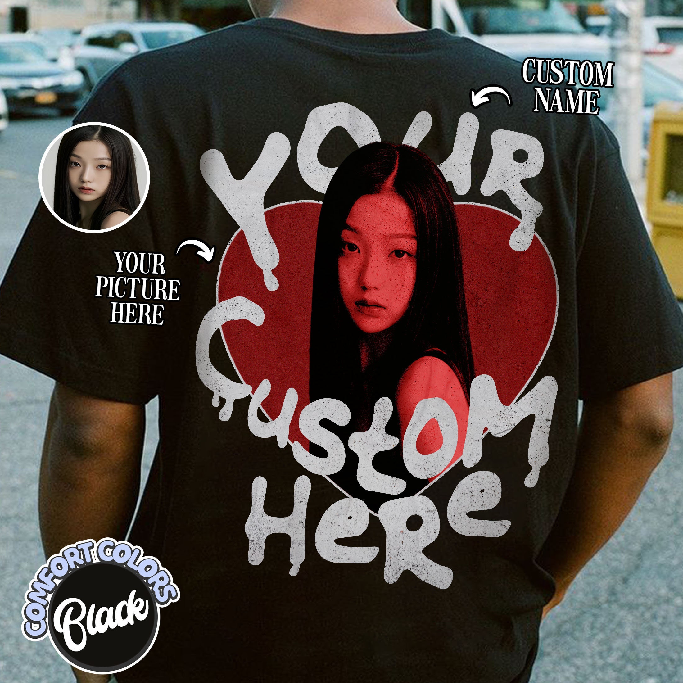 ブラックピンク LiSA リサ Tシャツ Lサイズ black pink｜Yahoo