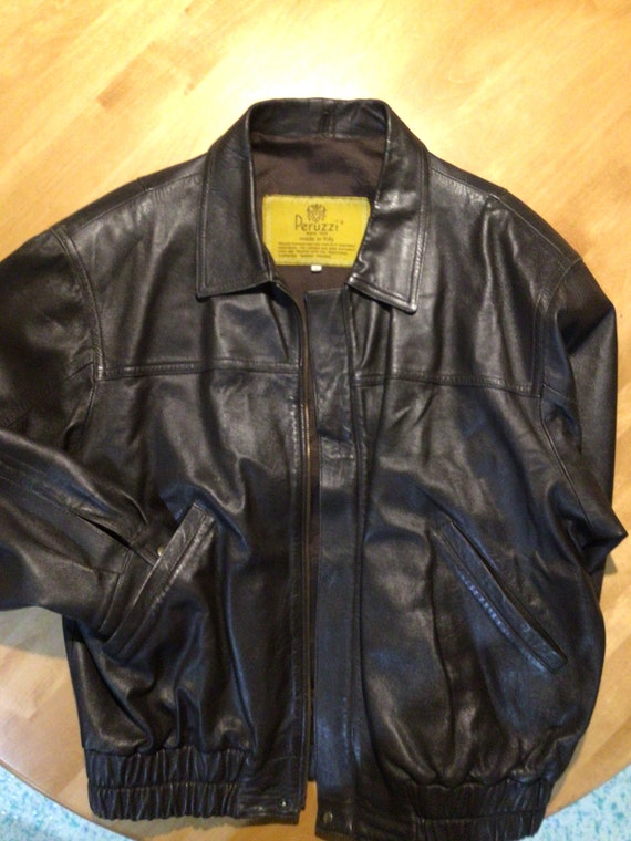 Vintage Peruzzi Italian Leather Jacket - image 2