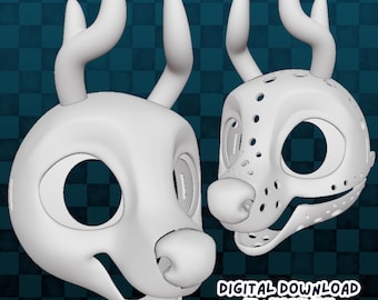 3D Printable Toony Deer Fursuit Base
