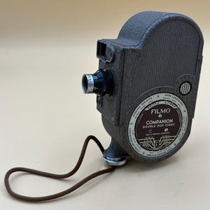 Vintage Bell and Howell Filmo Companion Double Run 8mm Film Camera