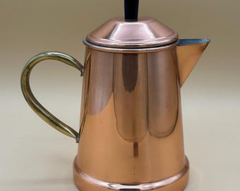 Copper Tea Kettle Vintage OPA Made in Finland Small 7.5