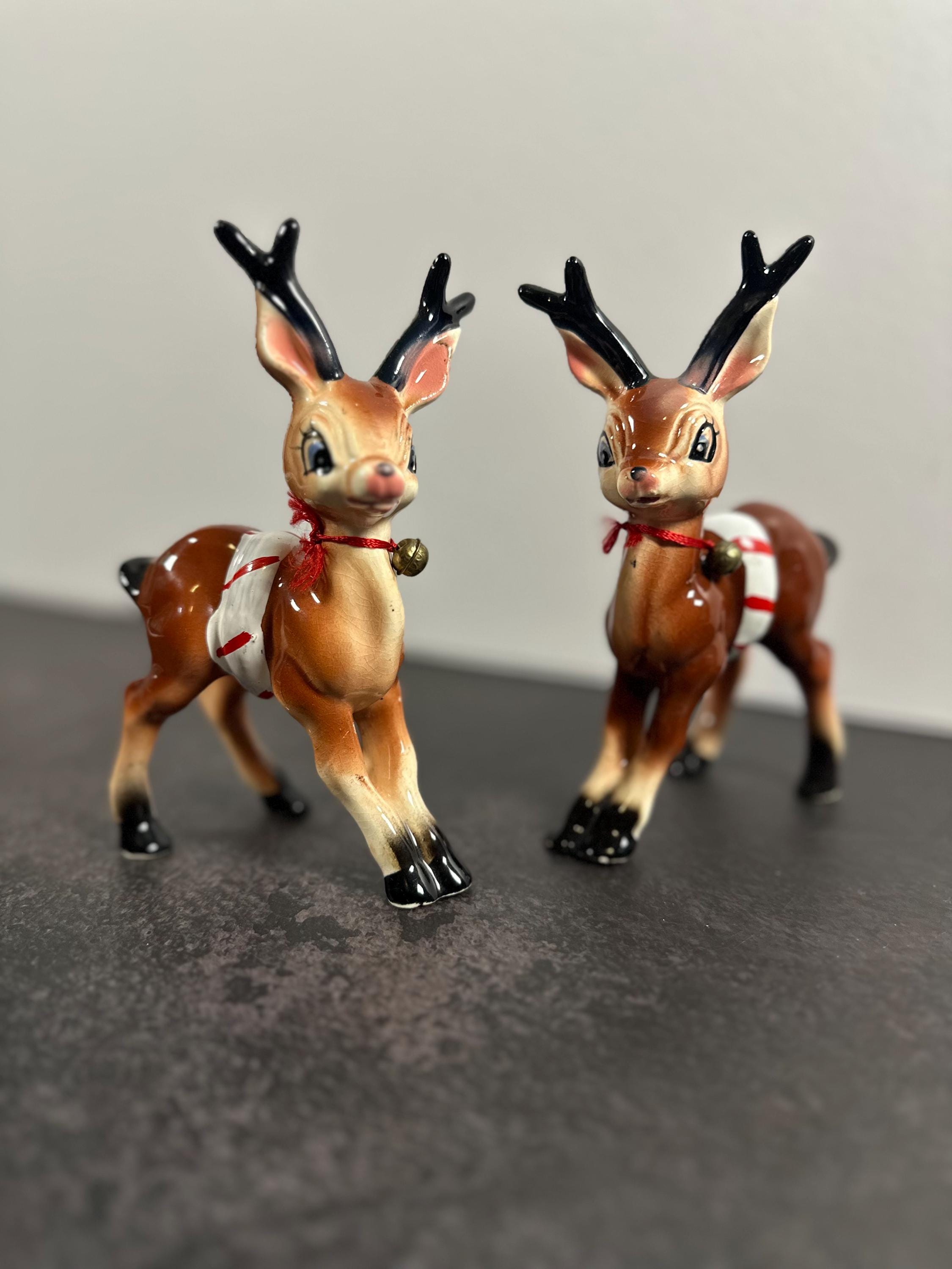 Reindeer Vintage Japan Ceramic - Etsy