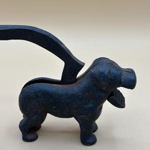 Vintage hond gietijzeren notenkraker - honden notenkraker - Newfoundland - Berner Mountain - cadeau voor honden- en notenliefhebber