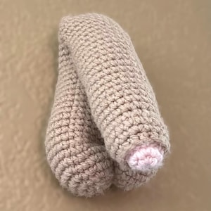 Uncircumcised Crochet Penis Pattern – Adult Novelty Craft (Digital Download)