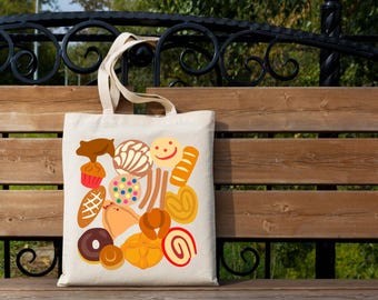 PAN DULCE canvas tote bag