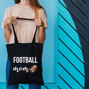 Football Mom, Football Mom Tote Bag, Sports Tote Bag, Football Tote Bag, Football Bag, Football Mom Gift, Football Gifts