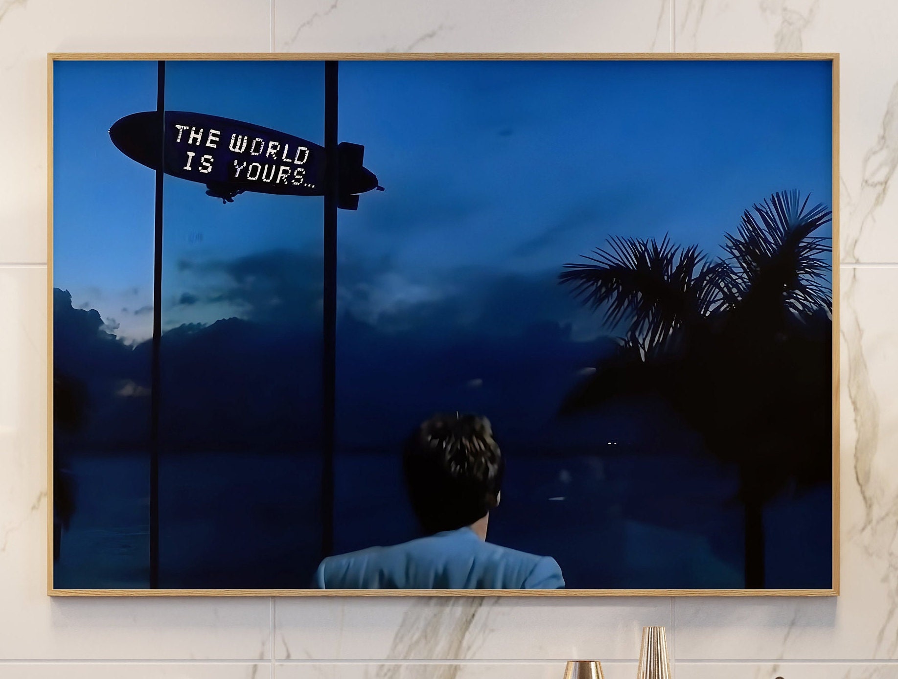 Scarface Poster The World Is Yours Poster Tony Montana Poster Scarface 