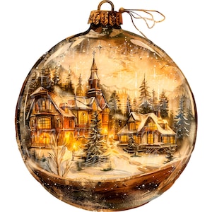16個のオーナメントのクリップアート、クリスマスオーナメントのクリップアート、印刷可能な水彩画のクリップアート、高品質のPNG、デジタルダウンロード、ペーパークラフト、ジャンクジャーナル