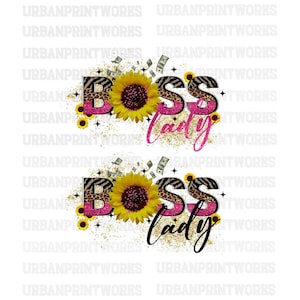 Boss Lady Png, Floral Boss Lady Sublimation, Girl Boss Png, Business Woman png, Western Boss Woman png Fashion Girl png Strong Women Clipart