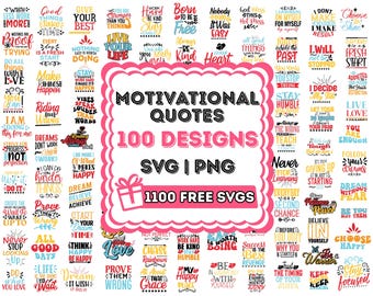 Motivational Quote svg Bundle, Positive svg Bundle, Inspirational Quotes svg, Inspirational Saying svg Bundle, Self Love Svg,Affirmation Png