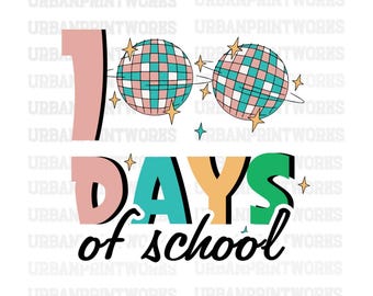 100 days of school SVG, Teacher Svg, back to school svg, 100 days of school png, Retro school teacher svg, School Shirt Svg, Kids shirt svg