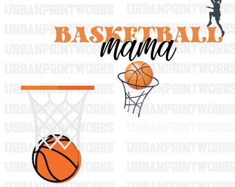 Custom Basketball Mom SVG PNG, Basketball Game Day Png,Trendy Basketball Mama Sweatshirt Sublimation Design, Basketball Mom Instant Download