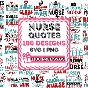 Nurse SVG Mega Bundle, Nurse Quotes SVG, Nurse Sayings, Nurse Life, Doctor Svg, Nurse Superhero, Nurse Svg Heart, Registered nurse, Cna Svg