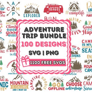 Camping svg bundle, Boho camping svg, Camping Life svg, Happy Camper svg,Camping Sign Svg,Adventure Svg Cricut,Campfire Svg Silhouette Files