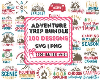 Camping svg bundle, Boho camping svg, Camping Life svg, Happy Camper svg,Camping Sign Svg,Adventure Svg Cricut,Campfire Svg Silhouette Files