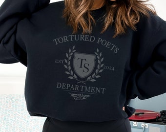 The Tortured Poets Department Sweatshirt, TS New Album Sweatshirt, TTPD Crewneck, TTPD Crewneck, Taylor Swift Crewneck, Tortured Poets Crew