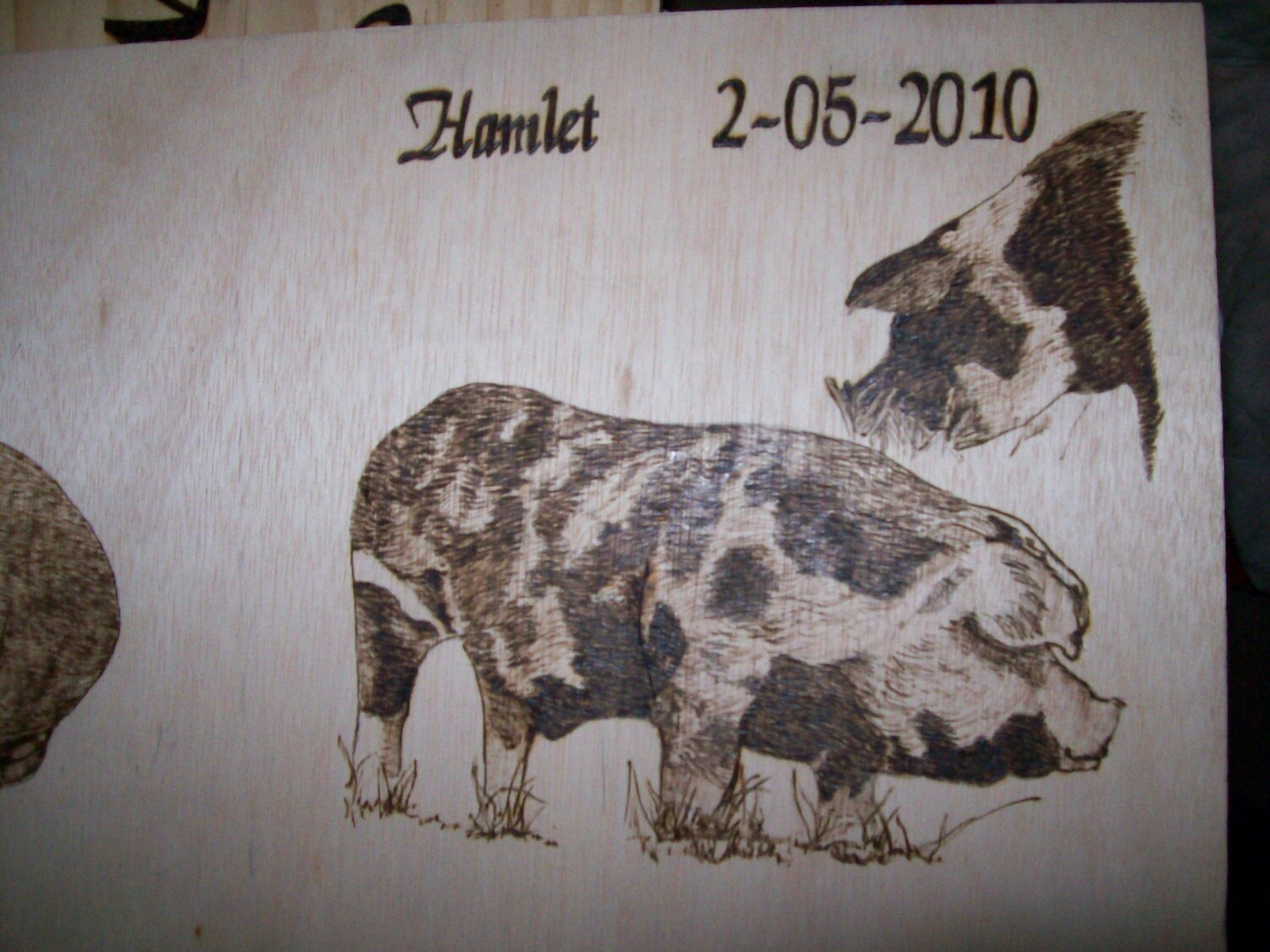 Pet Portrait Original Pyrograghy Wood Burn Plaques From Photo | Etsy