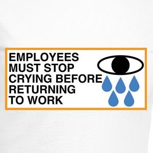 employés doivent arrêter de pleurer Cricut | Camée Silhouette | Fichiers Svg | Fichiers numériques | PDF | Eps | DXF | PNG