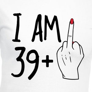 Sono 39 +1 file di taglio digitale / Cricut / Silhouette Cameo / File di taglio Svg / File digitali / PDF / Eps / DXF / PNG / 40 anni