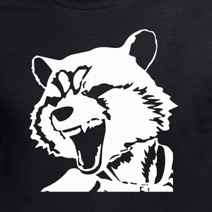 Rocket Raccoon Digital Cut Files | Cricut | Silhouette Cameo | Svg Cut File | Digital File | PDF | Eps | DXF | PNG | Guardians Of The Galaxy