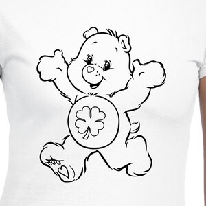 Viel Glück Bär Digital Cut Files | Cricut | Silhouette Cameo | SVG-Schnittdateien | Digitale Dateien | PDF | Eps | DXF | PNG | Glücksbärchis