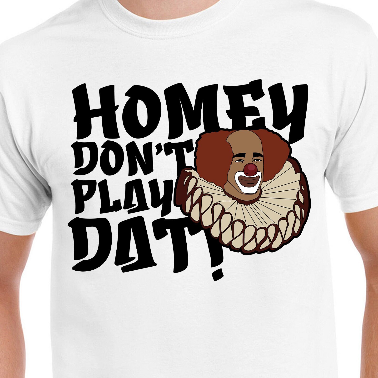 80s 90s HOMEY Don’t Play That Tシャツ ピエロ Amazon.com: Vintage Homey Don't Play That Homey The Clown T