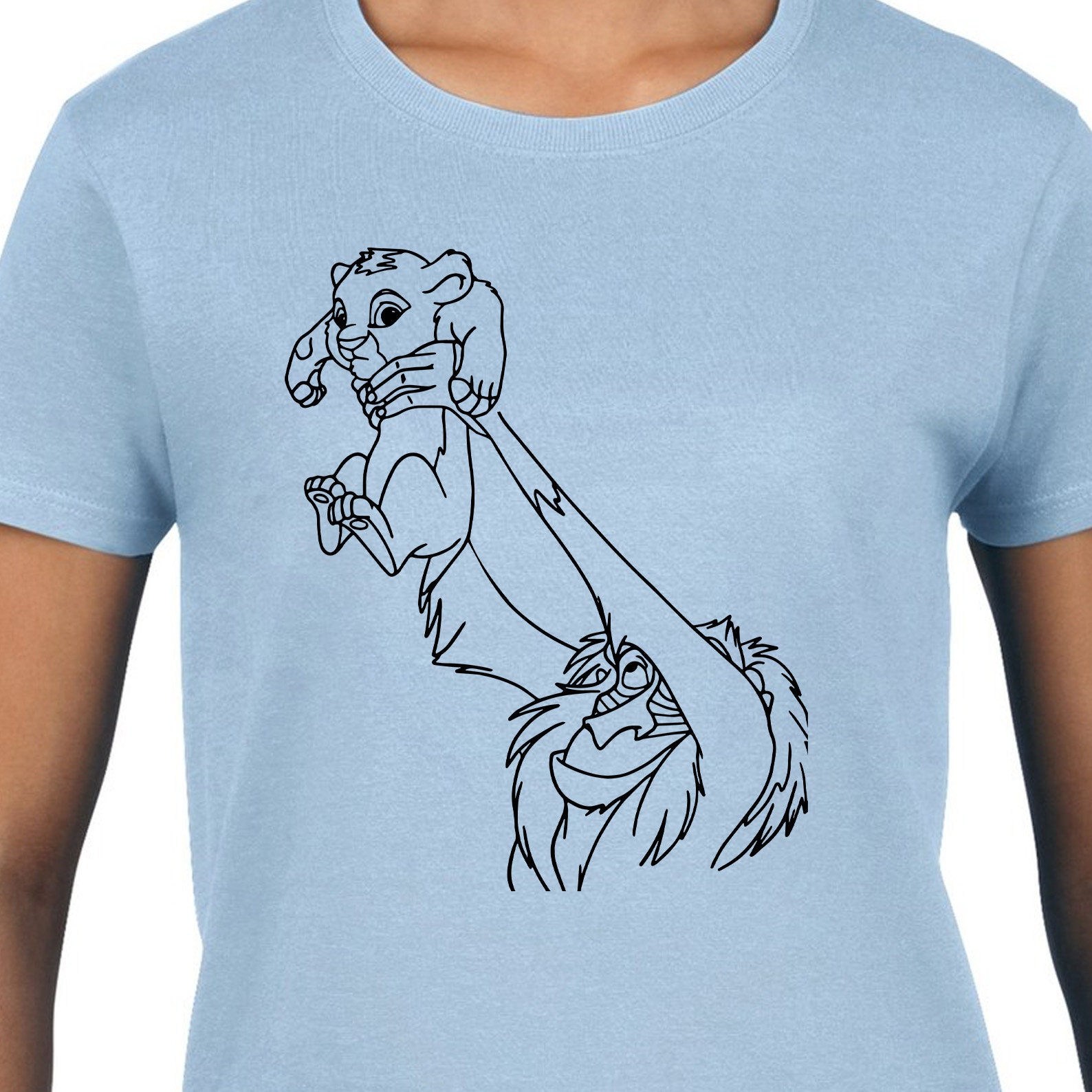 Rafiki & Simba Digital Cut Files | Cricut | Silhouette Cameo | Svg Cut ...