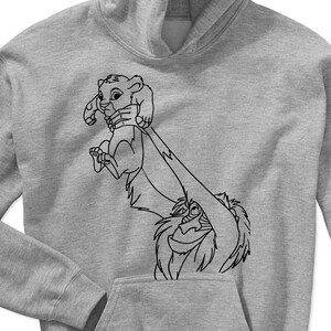 Rafiki & Simba Digital Cut Files Cricut Silhouette Cameo Svg Cut Files ...