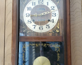 CLOCK, Antique " CENTURION ", 35-day clock, Wall Regulator