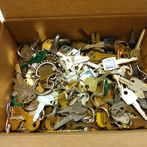 KEYS, Various Styles and Brands and Metals. (lot Sale) - Etsy