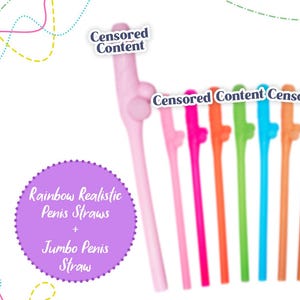 Bachelorette Straws | Bachelorette Party favors | Camp Bachelorette Party gifts | Funny Bridesmaids Gifts | Bachelorette Party Supplies