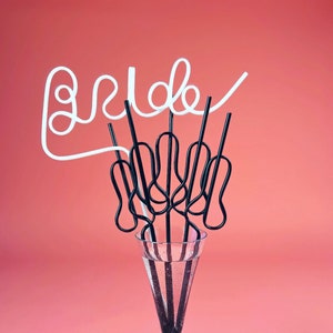 Bachelorette Straws | Bachelorette Party Decorations | Nashville Bachelorette Party Favors | Bride To Be | Bachelorette Party Supplies