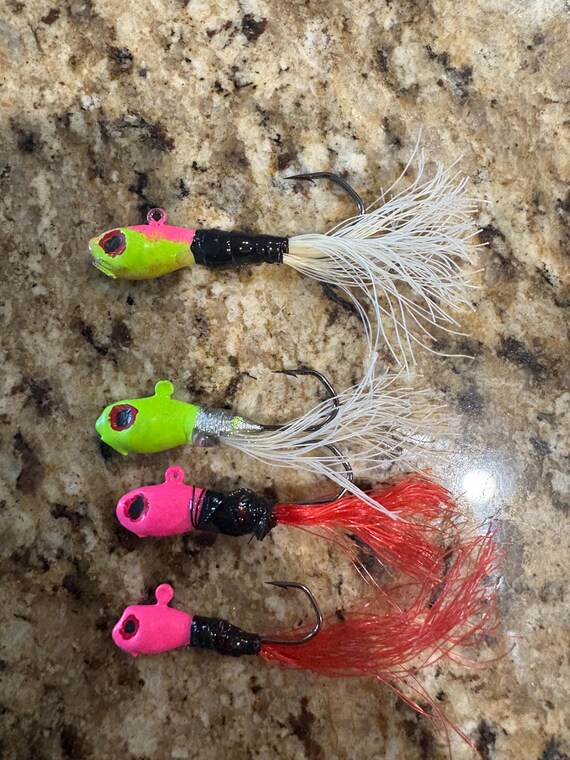 Hand Tied Bucktail Jigs