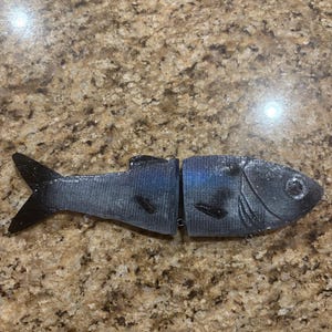 11” musky and pike glide bait