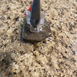 Wooden hand crafted wake bait mouse
