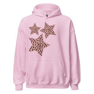 Leopard Luxe Star Hoodie