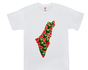 Rötterna av motstånd - Pro-palestinsk bomulls-T-shirt