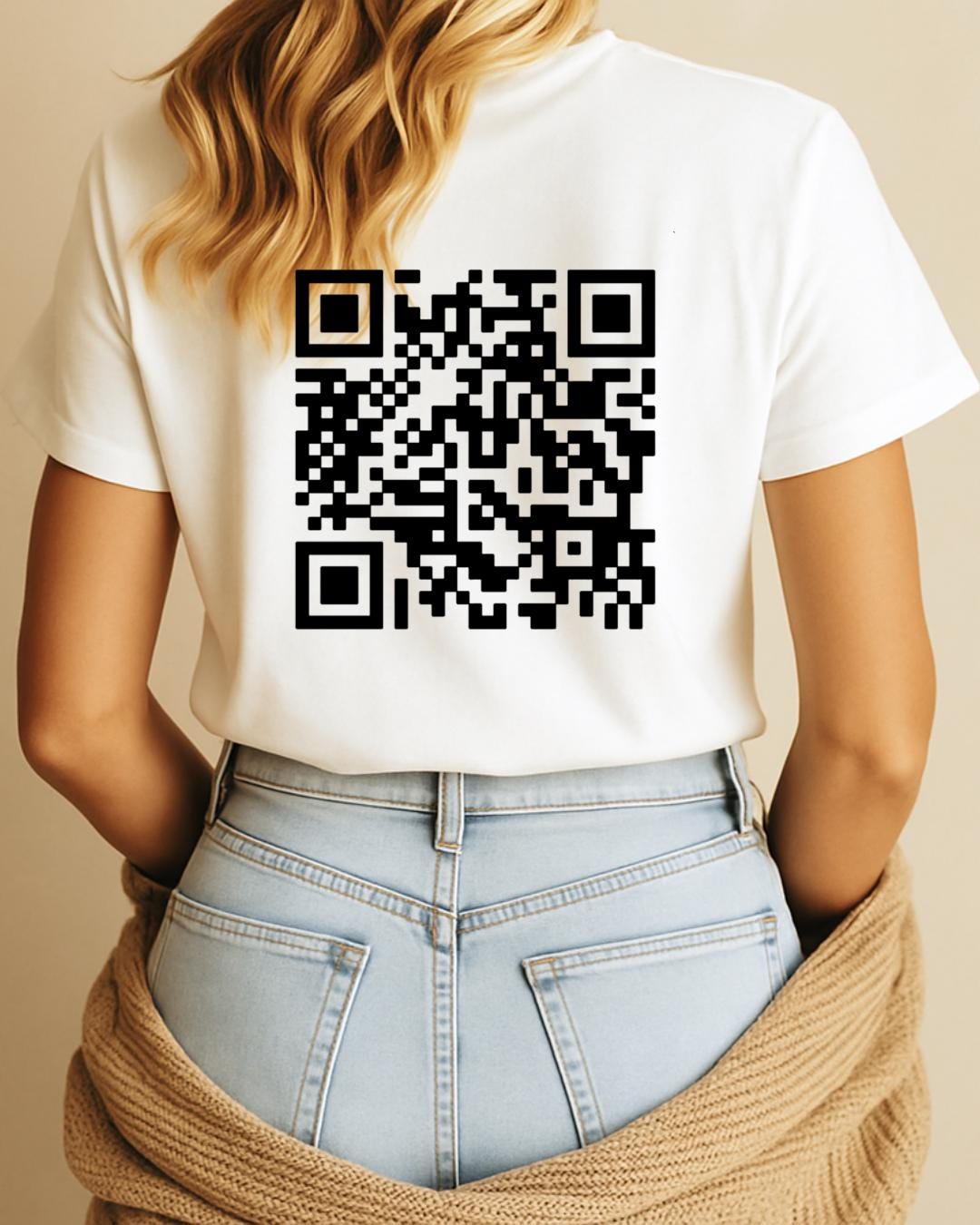 Funny Barcode Graphic T-shirt: Iconic Hidden Message Tee - Etsy