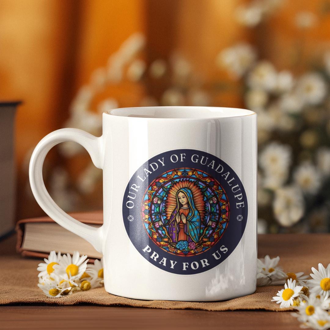 Our Lady of Guadalupe Coffee Mug, Virgin Mary Gift Mug