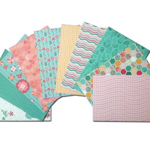 Cartolina estampada de elefante floral 4x6 pol. para frentes de cartão, cartões de página de bolso