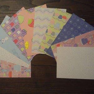 Happy Bear 4x6in Papier cartonné à motifs pour recto de cartes, cartes de page de poche
