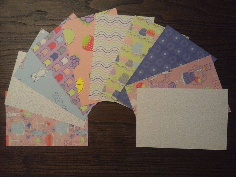 Happy Bear 4x6in Patterned Cardstock for Card Fronts Pocket Page Cards
