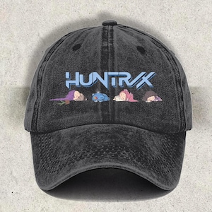 Printed Demon Hunter Huntrix Cap, Kpop Demon Hunters Cap, Huntrix Hat, Saja Boys, Saja Girls, Rumi Zoey Mira Cap, Demon Hunters Tiger