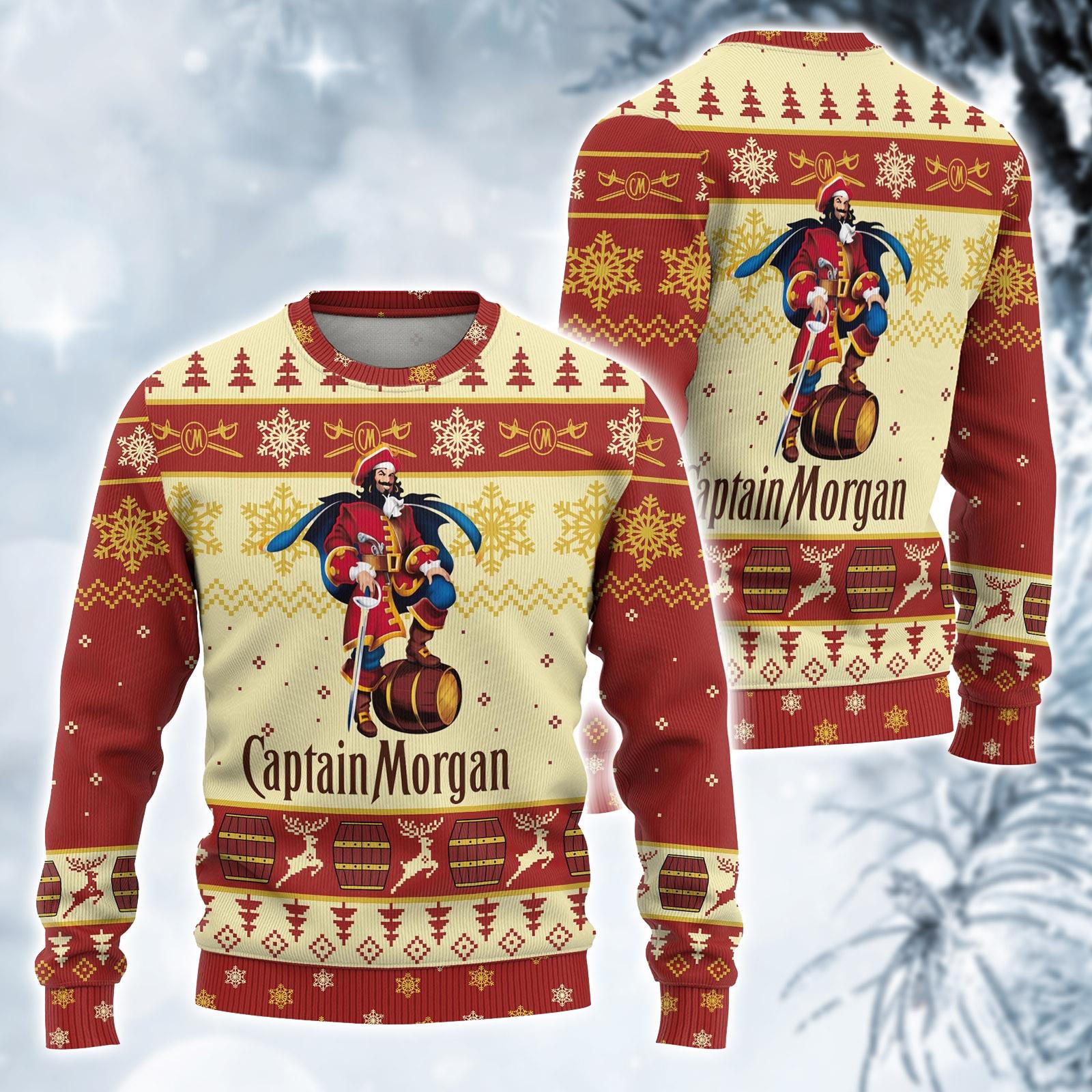 Bacardi 151 Bacardi Ugly Christmas Sweater Rum Sweater