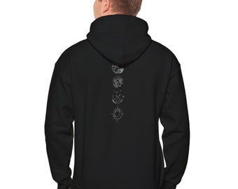 WHero- Minimalist Symbols Hooded Sweatshirt