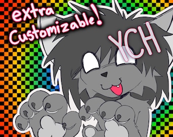 Scene Fursona YCH (read desc!!)