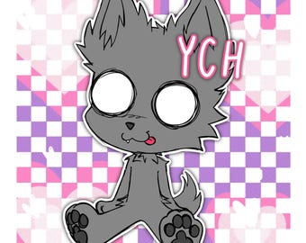 YCH Scene Chibi Furry/Fursona