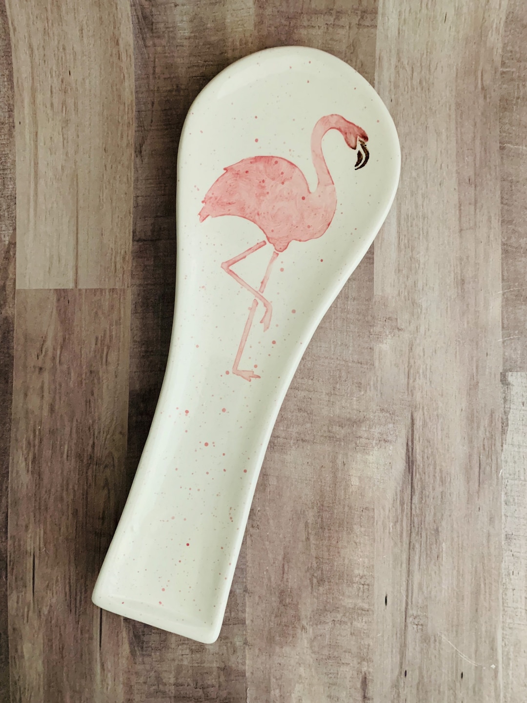 Spoon Rest. Flamingo Spoon Rest. Sea. Flamingo. Handmade by Etsy