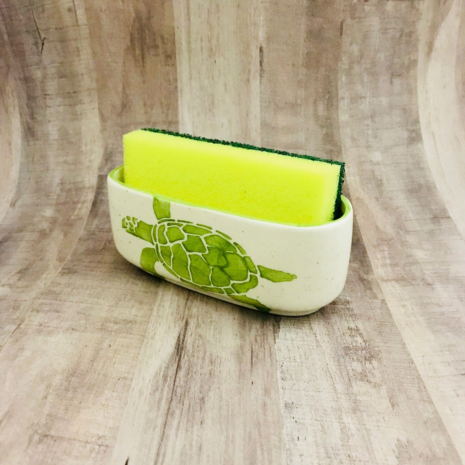 Scour Pad Holder. Kitchen Sponge Holder. Sugar Packet Holder. Etsy